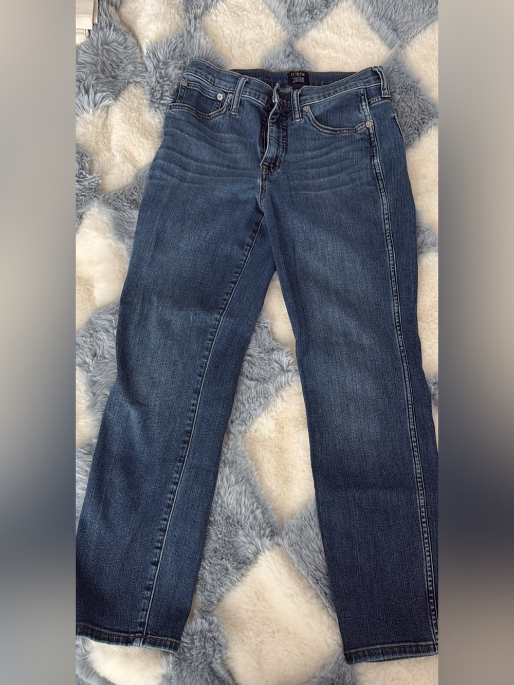 JCREW High Rise Vintage Straight